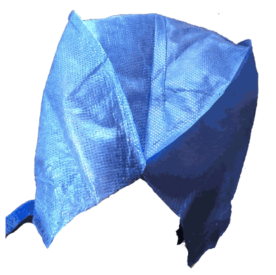 Surgeon Cap, BLUE, 100/pk, SMS 35 gram