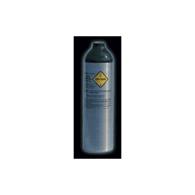 Surgex Oxygen Cylinder D - Tank, Oxygen Alum
