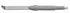 Surgical Blade, 4 mm Rounded Tip, Curved Left, Sharp on One Side, sold as Each by Beaver Arthro-Lok brand 376480<br><br><font color="red"><b>BACK TO THE PRODUCT TABLE, <a href="https://www.aaawholesalecompany.com/instruments-knives-and-scalpels-beaver-arthro-lok-blades.html">CLICK HERE</a></b></font>