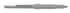 Surgical Blade, 4 mm rounded tip, curved right, sharp on one side, sold as 6/Case by Beaver Arthro-Lok brand 376482<br><br><font color="red"><b>BACK TO THE PRODUCT TABLE, <a href="https://www.aaawholesalecompany.com/instruments-knives-and-scalpels-beaver-arthro-lok-blades.html">CLICK HERE</a></b></font>