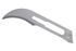 Surgical Blade, Size 12, Carbon Steel, Sterile, Disposable, sold as 100/bx 10 bxs/cs by Glassvan brand, Myco Medical Supplies 2001T-12<br><br><font color="red"><b>BACK TO THE PRODUCT TABLE, <a href="https://www.aaawholesalecompany.com/instruments-knives-and-scalpels-glassvan-surgical-blade-by-myco-medical-supplies.html">CLICK HERE</a></b></font>