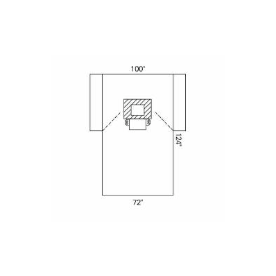 Surgical Drape Chest Drape 100 W X 72 W X 124