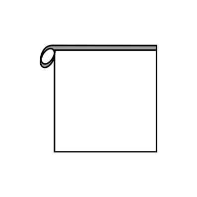 Surgical Drape Isolation Bag, NON - STERILE, 20"x20"