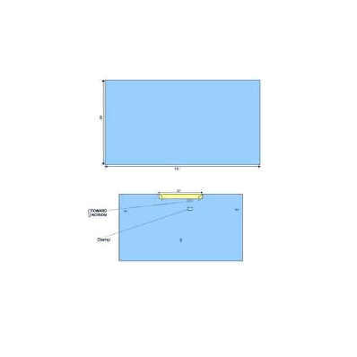 Surgical Drape Protect5 Medium Drape 76 W X 4