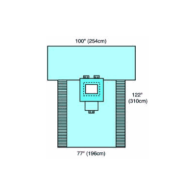 Surgical Drape Tiburon Chest / Breast Drape