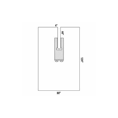 Surgical Drape U-drape 80 W X 124 L Inch Ster