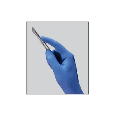Surgical Glove Esteem Blue Sterile Powder Fr