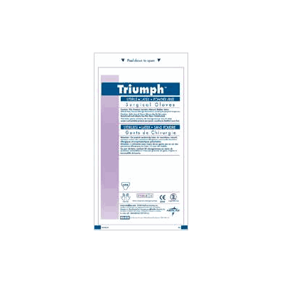 Surgical Glove Triumph Sterile Powder Free L