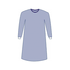 Surgical Gown, 4X-Large, 49" with Set-In Sleeves and Towel, AAMI Level 3, Hook & Loop Closure, color Blue, Sterile Nonreinforced Sirus Brand, sold as 18/case by Medline  DYNJP2009S <br><br><font color="red"><b>BACK TO THE PRODUCT TABLE, <a href="https://www.aaawholesalecompany.com/or-surgery-surgical-gowns-disposable-surgical-gowns-by-medline.html">CLICK HERE</a></b></font>