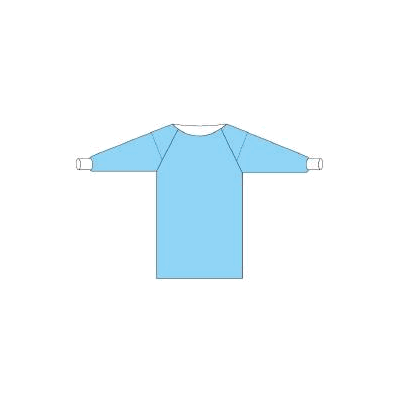 Non-reinforced Surgical Gown Welmed Medium Pr