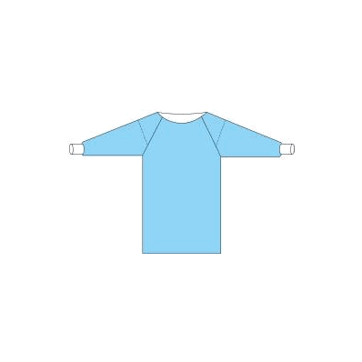 Non-reinforced Surgical Gown Welmed Large Pro