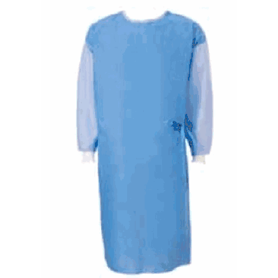 Surgical Gown with Towel 3XL, SmartSleeve, X-Long Blue