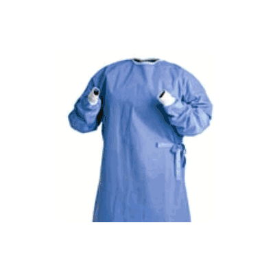 Reinforced Surgical Gown with Towel, Size X-LARGE