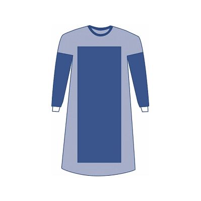 Surgical Gown, XX-Large (49", 124 cm), with Hand Towel