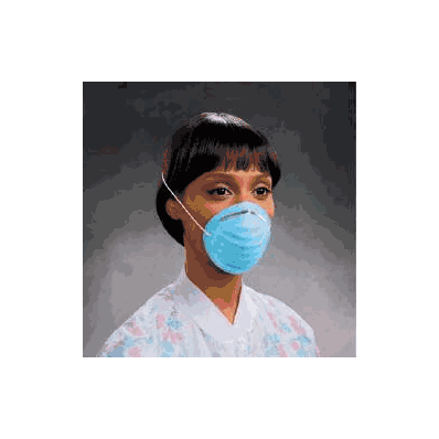 Surgical Mask, One Size Fits Most, Cone with Elastic Strap