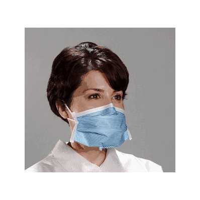 Surgical Mask, One Size Fits Most, Pleated style, Earloops, BFE 95%