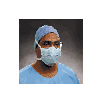 Surgical Mask Pleated Ties Regular - Mask, Fa