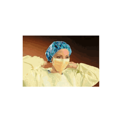 Surgical Mask Fluidshield Pleated Ties Regula