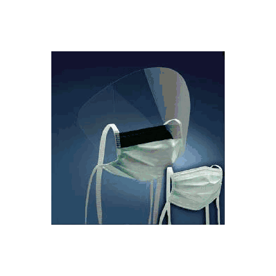 Surgical Mask With Face Shield 3m Pleated Ti