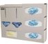 Surgical Protective Wear Organizer, 16.63" x 22.3" x 5.1" Quartz Beige, sold as Each by Bowman PS023-0212 <br><br><font color="red"><b>BACK TO THE PRODUCT TABLE, <a href="https://www.aaawholesalecompany.com/personal-hygiene-hygiene-station-holders-bowman-dispensers-surgical-protective-wear-organizer.html">CLICK HERE</a></b></font>