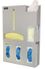 Surgical Protective Wear Organizer, 4" x 16.75" X 25.63" Quartz Beige, Wall Mount, sold as Each by Bowman LD-064 <br><br><font color="red"><b>BACK TO THE PRODUCT TABLE, <a href="https://www.aaawholesalecompany.com/personal-hygiene-hygiene-station-holders-bowman-dispensers-surgical-protective-wear-organizer.html">CLICK HERE</a></b></font>