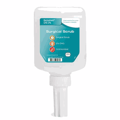 Surgical Scrub, 1 Liter Solution Bottle, 2% CHG (Chlorhexidine Gluconate)