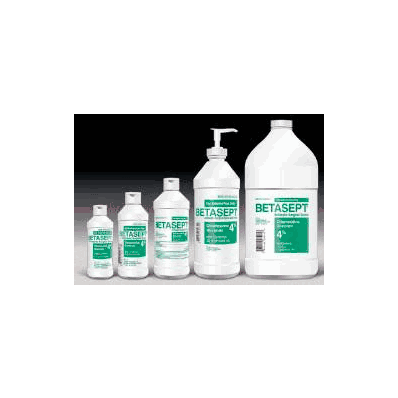 Surgical Scrub Betasept 4 Oz. Plastic Bottle
