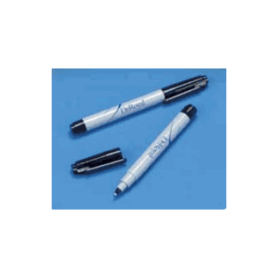Surgical Utility Marker Black Fine Tip With L