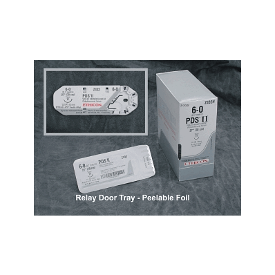 Suture, 0 27 Pds Ii Vio Mono Ctb- - Medline