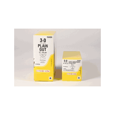 Suture, 5/0 18in Pl Gut P-3 - Medline