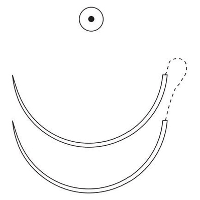 Suture, 7 mm x 3mm x 1.5 mm Soft PTFE Pledget