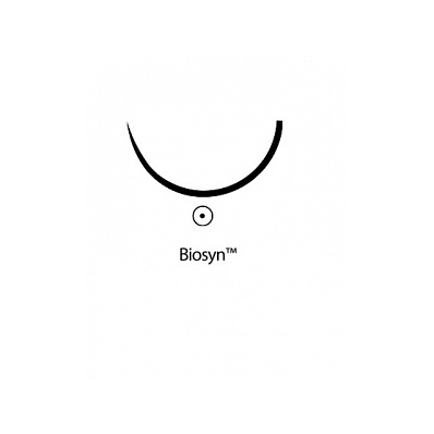 Suture, Biosyn, 5/0, 18", Undyed, Sc-11 - Med
