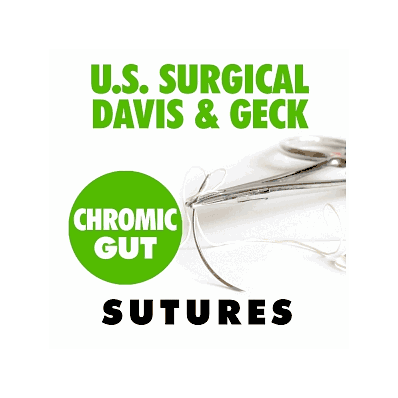 Suture, Chromic Gut, 2/0 30 Gs-24 11t - Medli
