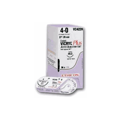 Suture Coated Vicryl Plus Polyglactin 910 Wi