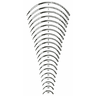 Suture Needle, Size 5 with 49 mm Needle Regular Surgeon's