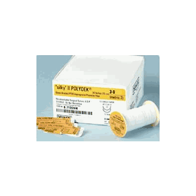 Suture Polydek Polyester, Braided Nonabsorba