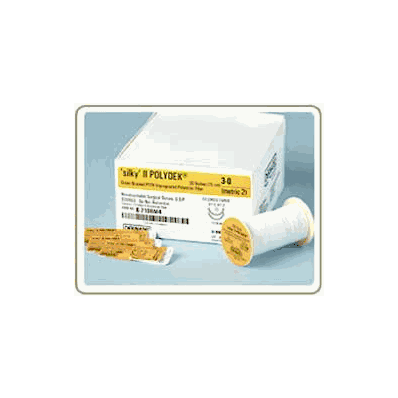 Suture Polydek Polyester, Braided Nonabsorba