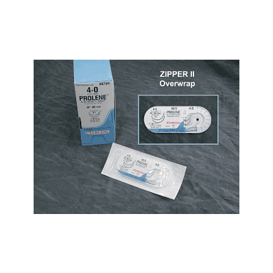 Suture, Prolene, 4-0, Sh-1, Blue, 54" - Medli