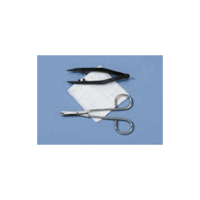 Suture Removal Kit, Sterile, Contents Inclu