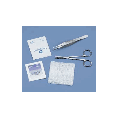 Suture Removal Kit, Sterile, Contents Inclu