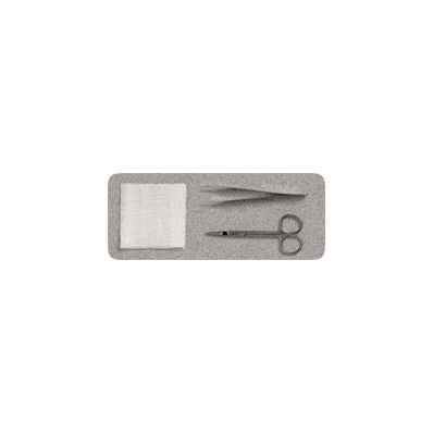 Suture Removal Tray, Contents Include: (1)