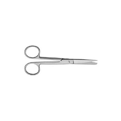 Suture Scissor 5-1/2 Inch 1 Blunt Tip, 1 Shar
