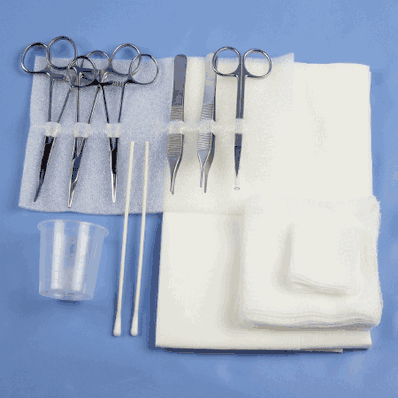 Suture Set with Reprocessed Instruments, TO