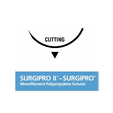 Suture, Surgilon, Blk, 3/0, 5x18", C-30/Cv-23