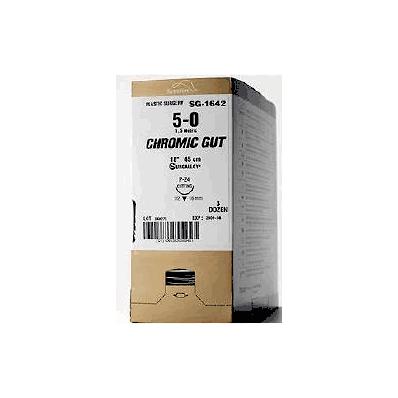 Suture Syneture Plain Gut Absorbable Size 0