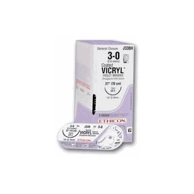 Coated Vicryl Polyglactin