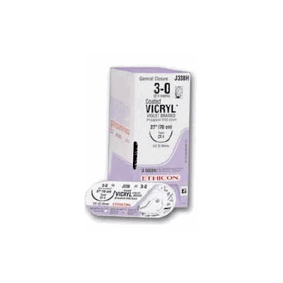 Coated Vicryl Polyglactin