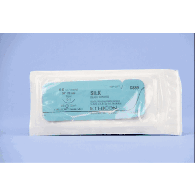 Perma-Hand Silk, Braided Suture 6-0, 30" 36/bx K889H