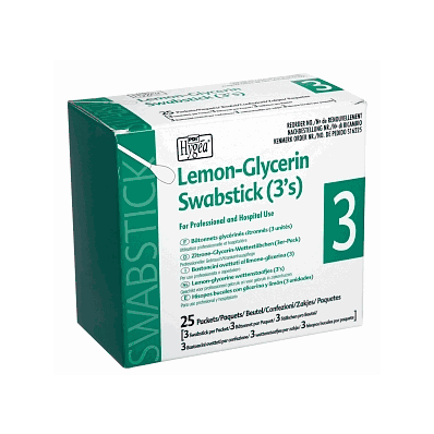 Swab, Lemon / Glycerin, Bx/250 - Medline