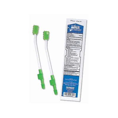 Swab, Oral, Suction, Perox Mint, Sod Bicarb -